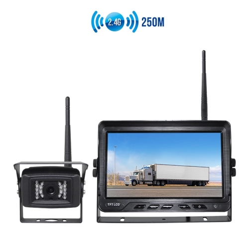 9 inch Monitor with 2.4GHz Wireless Blind Spot Camera Monitoring System (SF-9002XW)