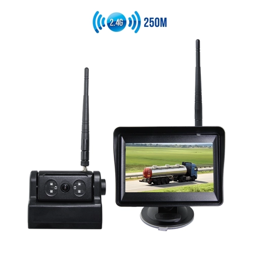 4.5 inch Monitor with 2.4GHz Wireless Blind Spot Camera Monitoring System (SF-4500XW)