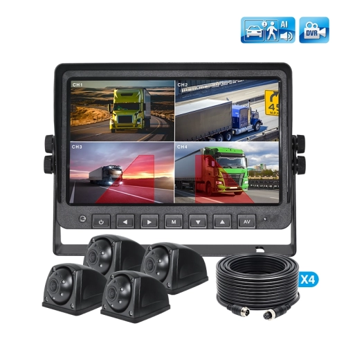10.1 inch AI BSD Pedestrian and Vehicle Detection Warning System (SF-1100AHD)