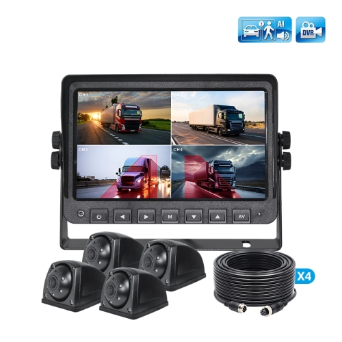 7 inch AI BSD Pedestrian and Vehicle Detection Warning System (SF-7100AHD)