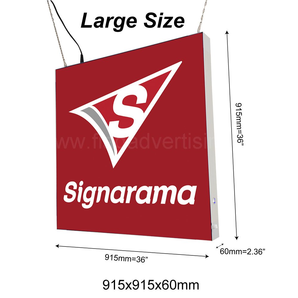 Hanging 60mm SEG Lightbox