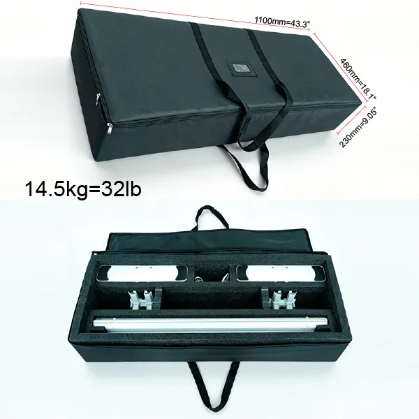 Tool‑free SEG Pro Quick Exhibition Table(PVC Frame)