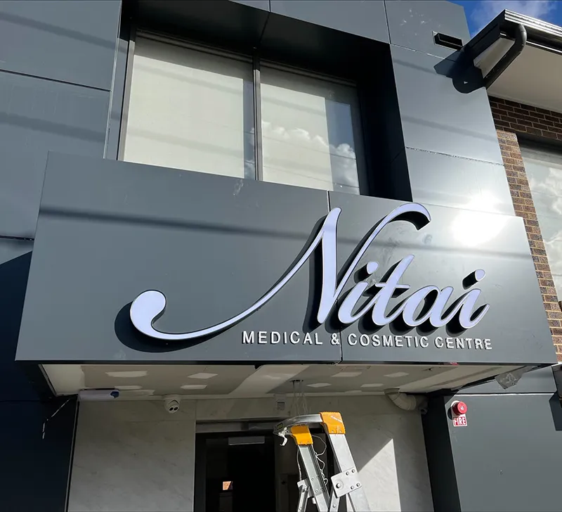Front Illuminate Channel Letters