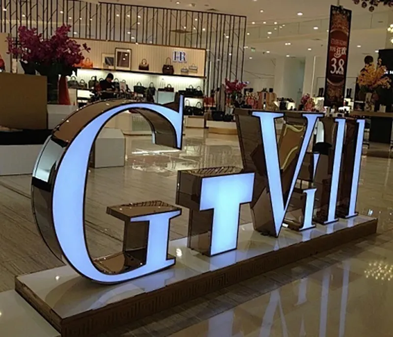 Front Illuminate Channel Letters