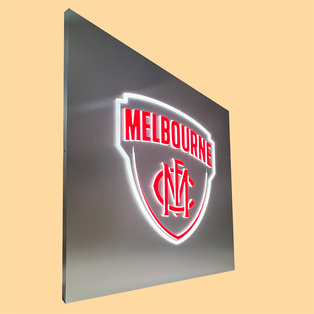 Duw door stijl LED -lichtbox