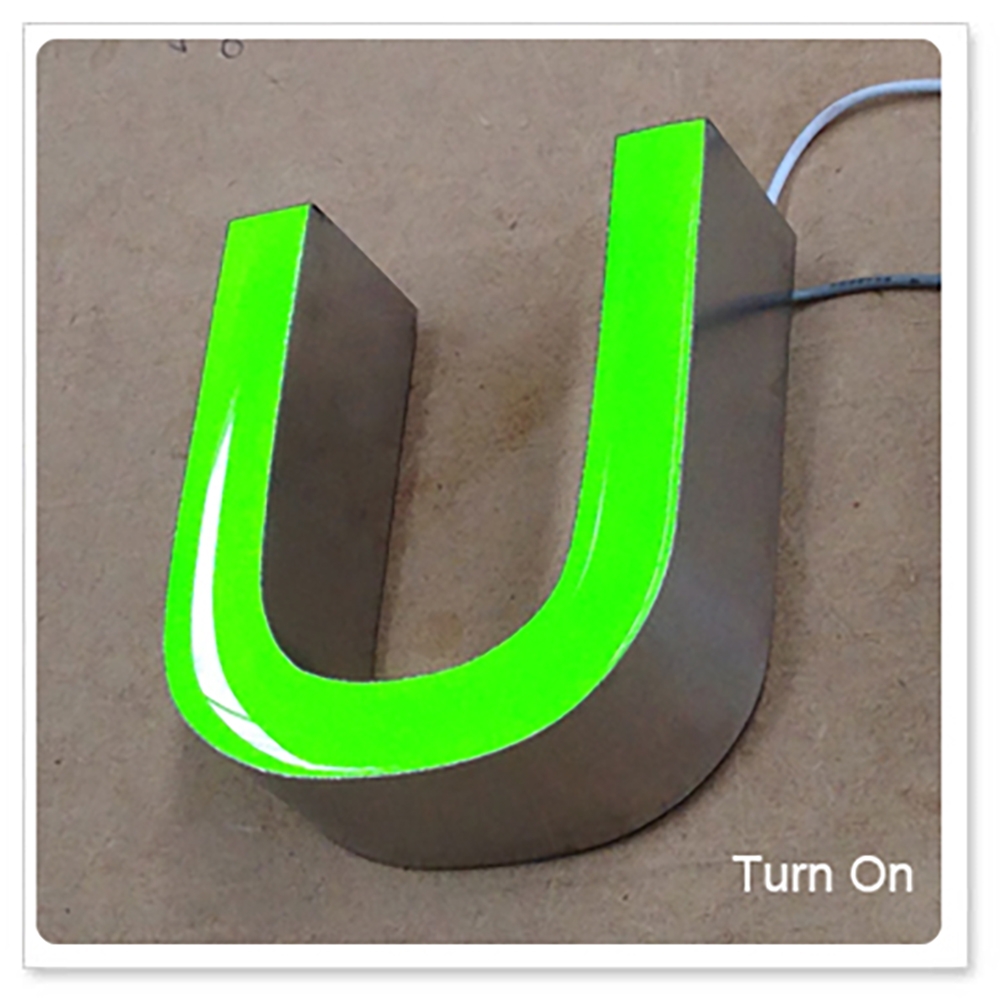 Led Rimless Resin Letters