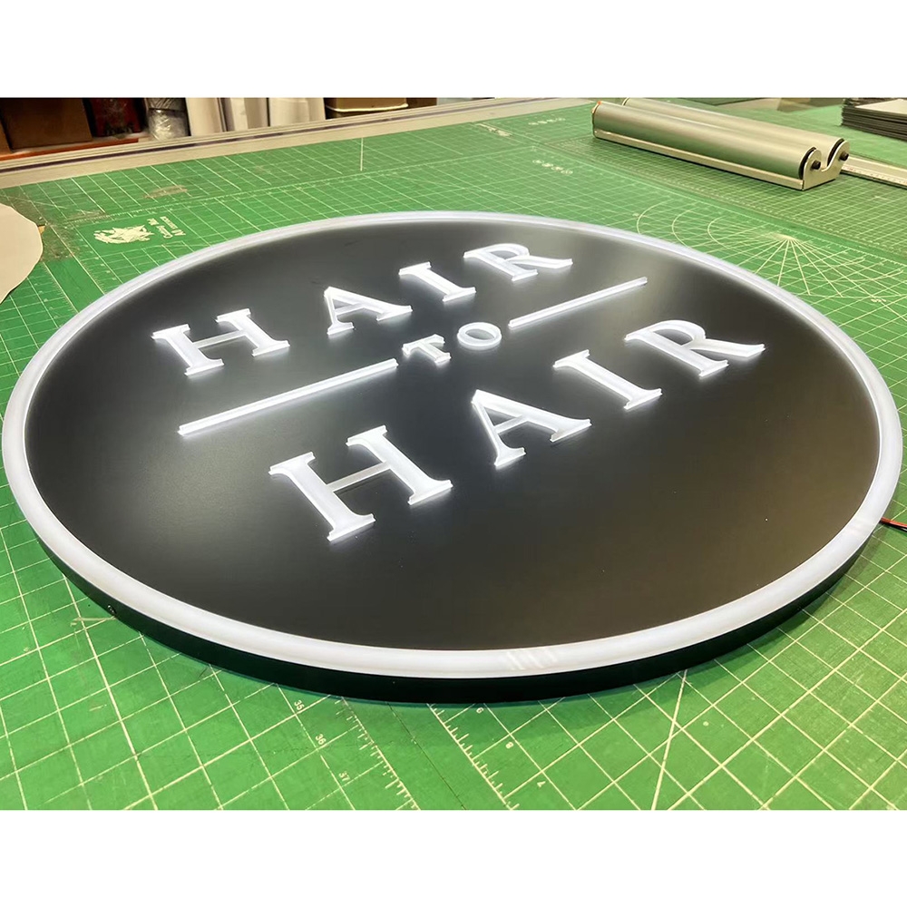 Duw door stijl LED -lichtbox