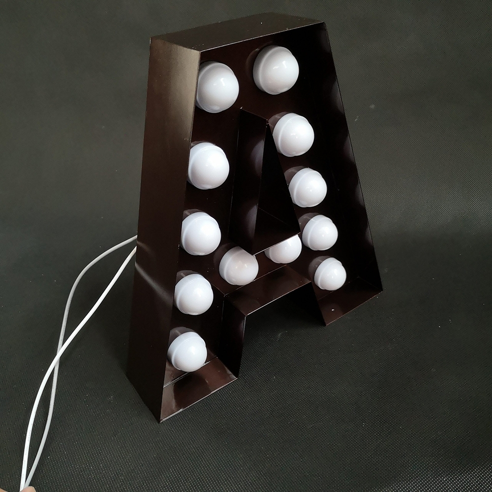 Cartas de marquesina de bombillas LED