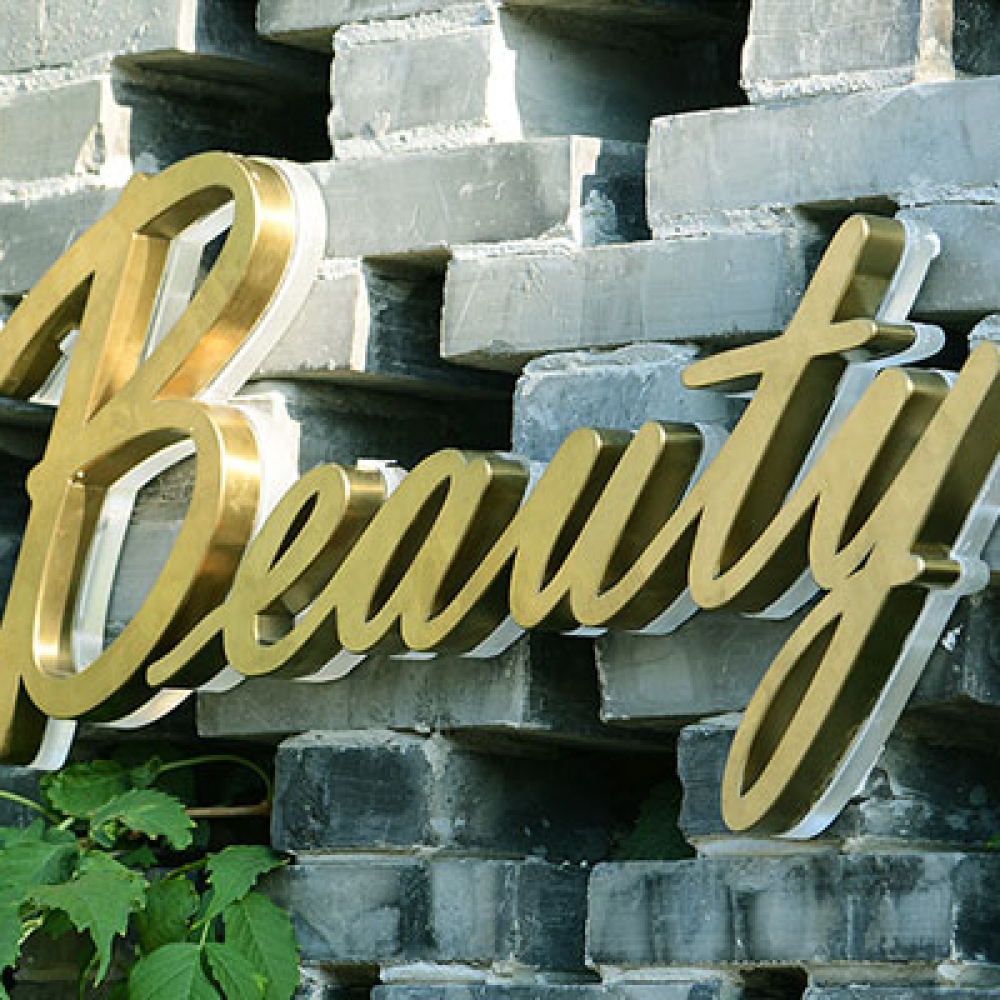 Metal Fabricated Letters with Acrylic Base