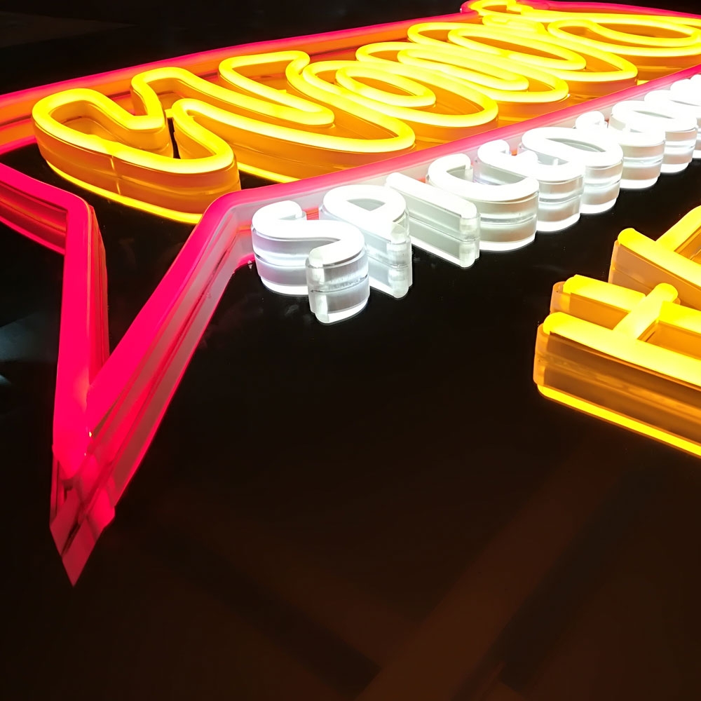 Signo de neón Flex LED personalizado