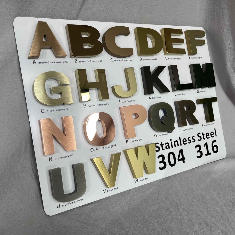 Cartas de marquesina de bombillas LED