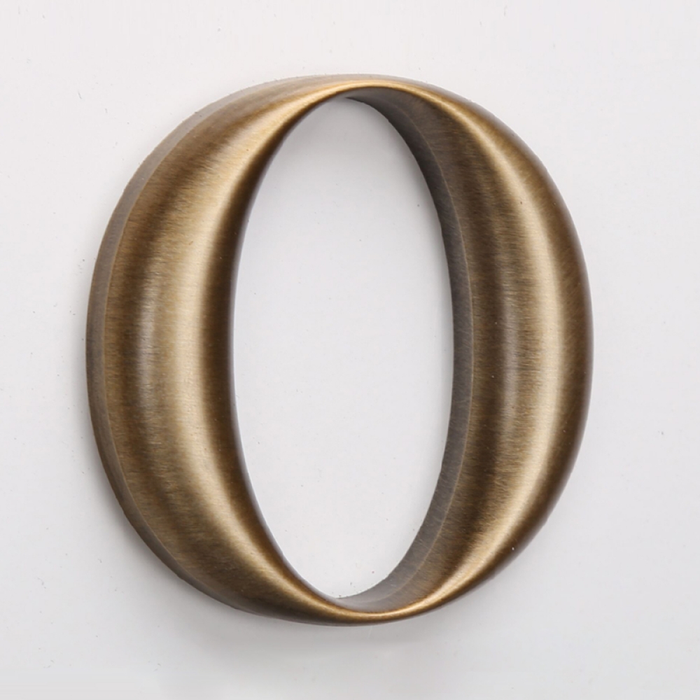 Cylinder 3D Metal Letters