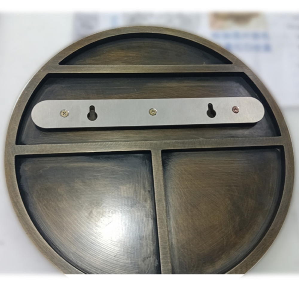 Geprägte antike Messingmetall-Signalzeichen Plaques