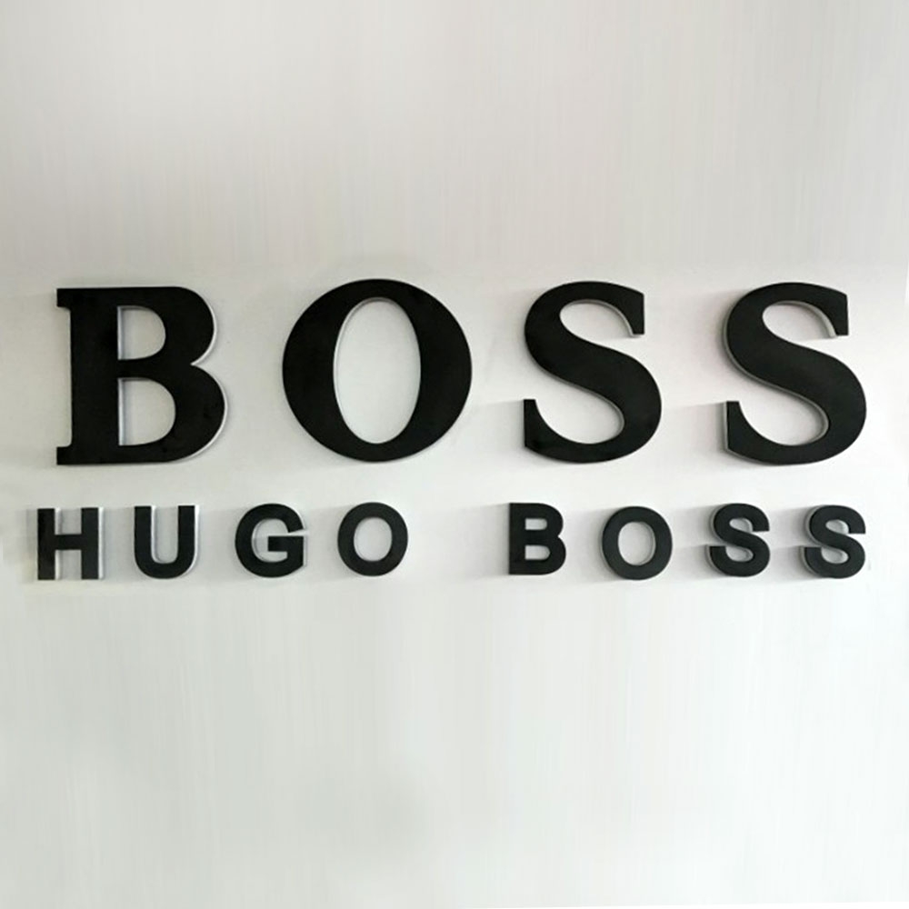 Hugo Boss Acryl -bord met achtergrondverlichting