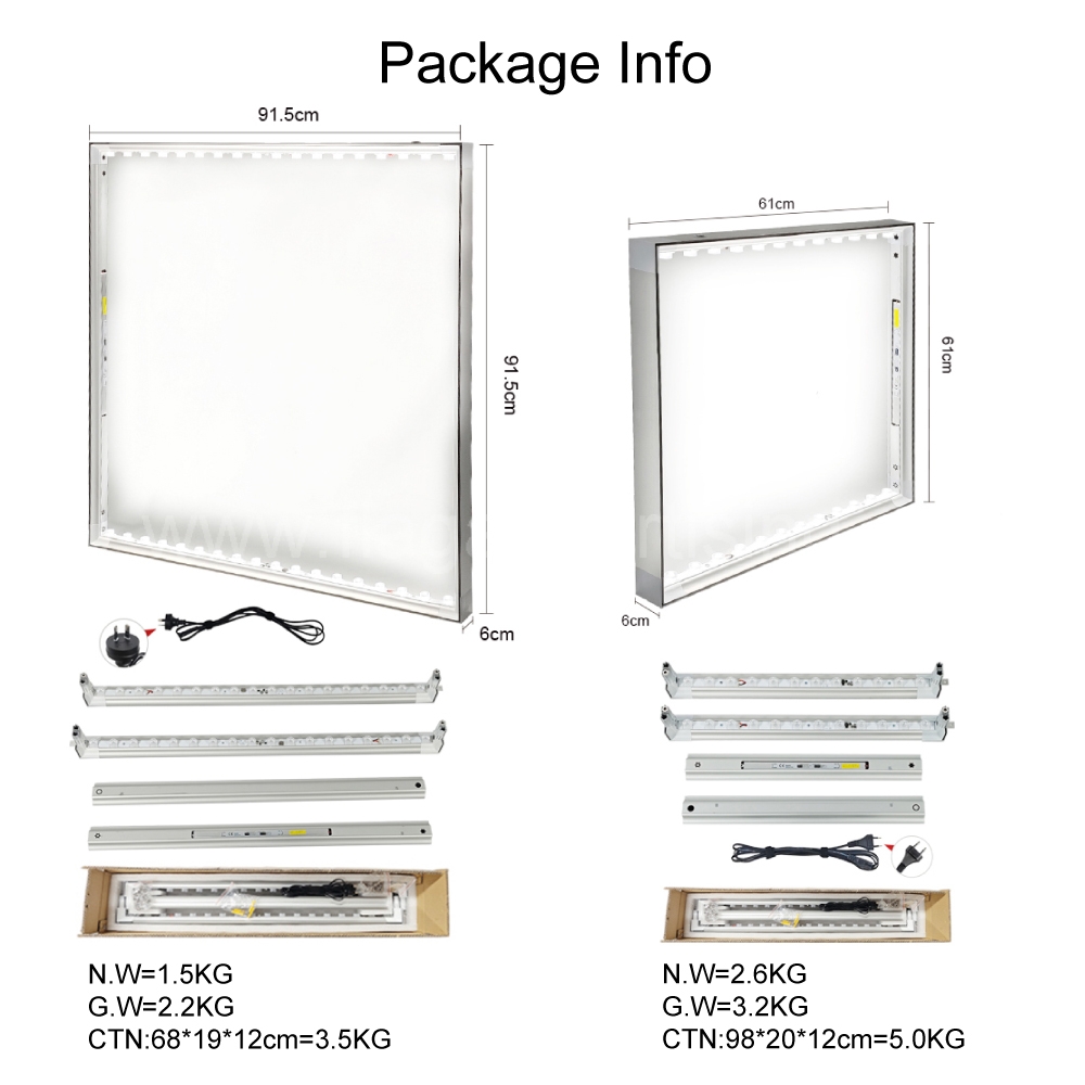 Hanging 60mm SEG Lightbox