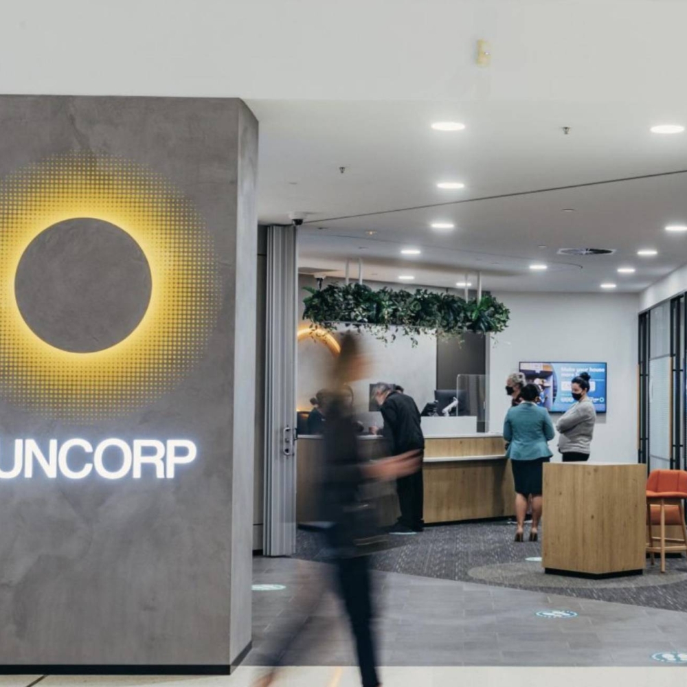 Suncorp Bank Illuminated Signage