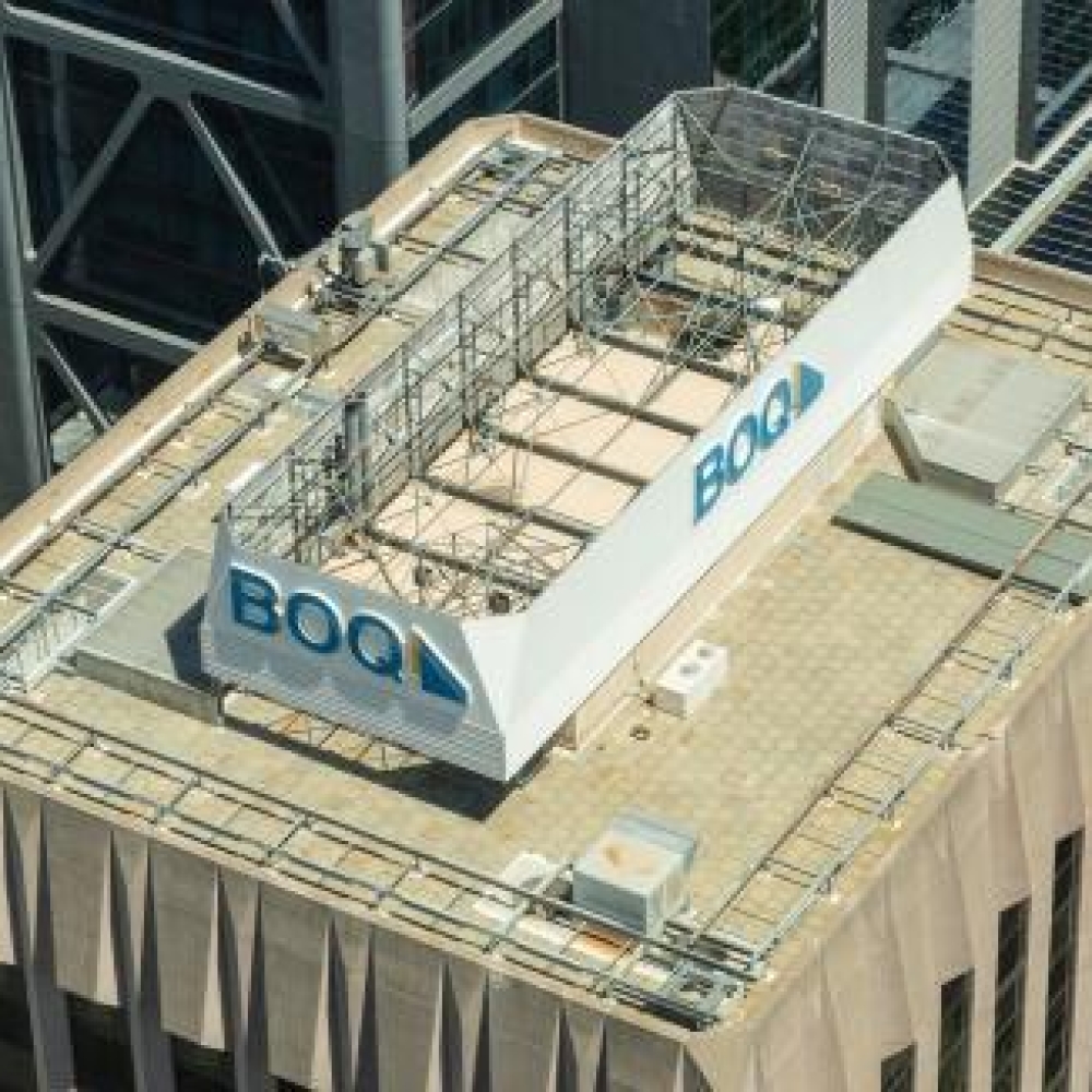 Bank of Queensland (BOQ) Illuminated Signage