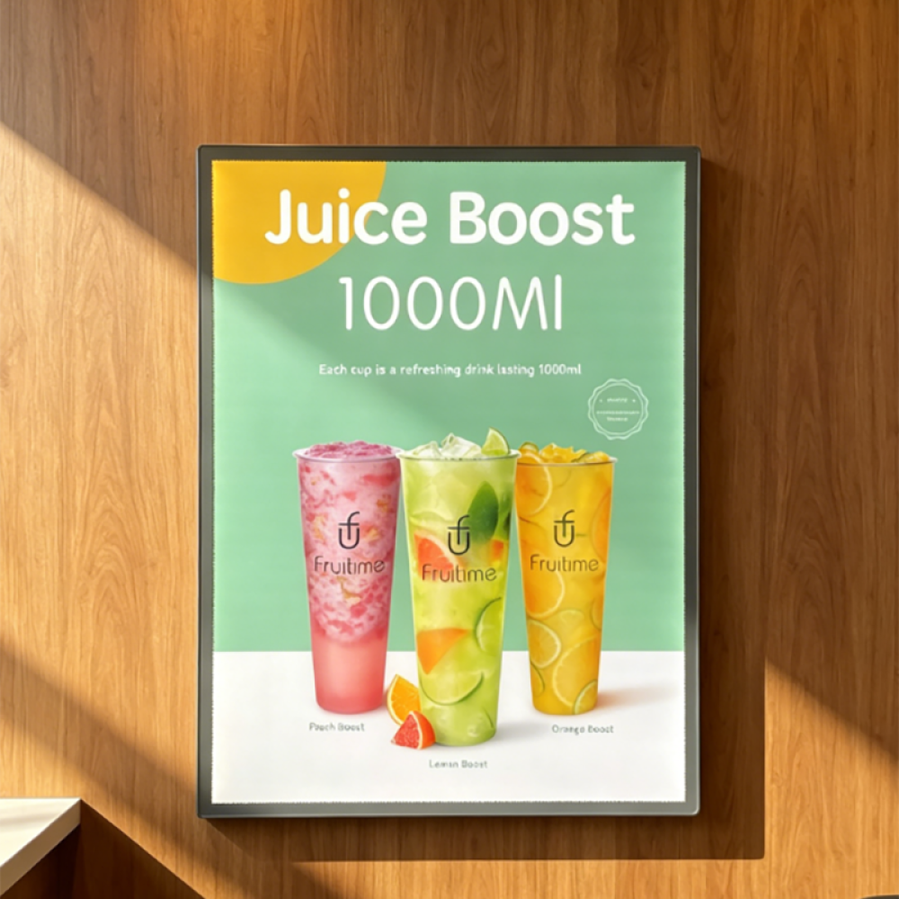 Ultra-Slim A3 LED Menu Board