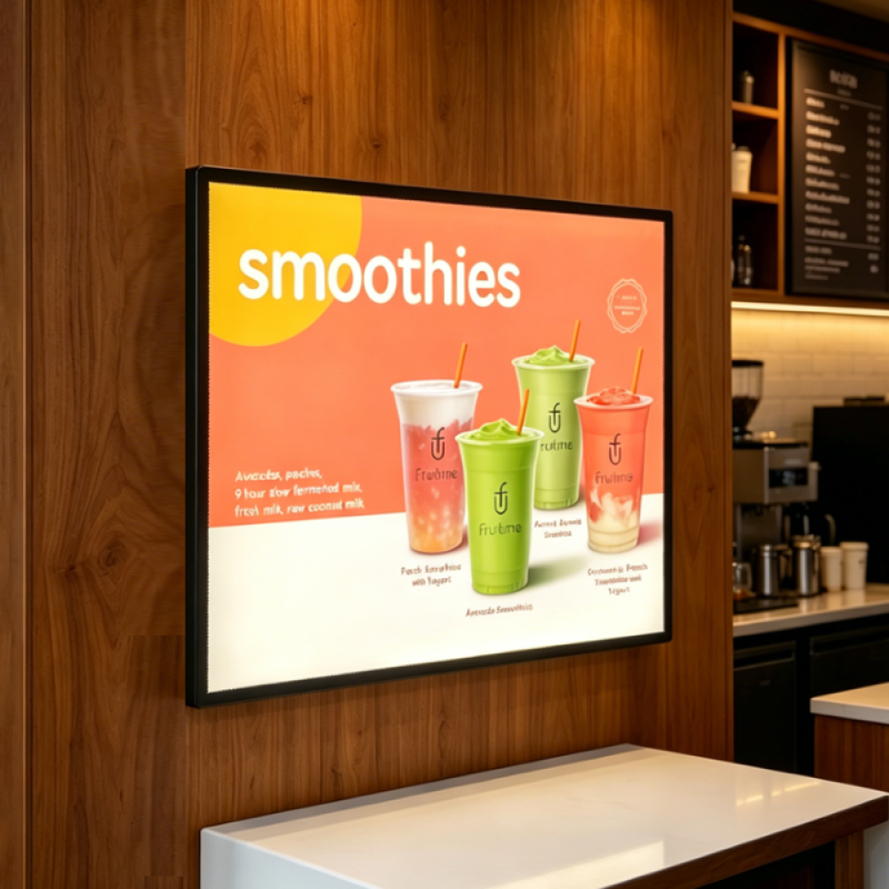 Ultra-Slim A3 LED Menu Board