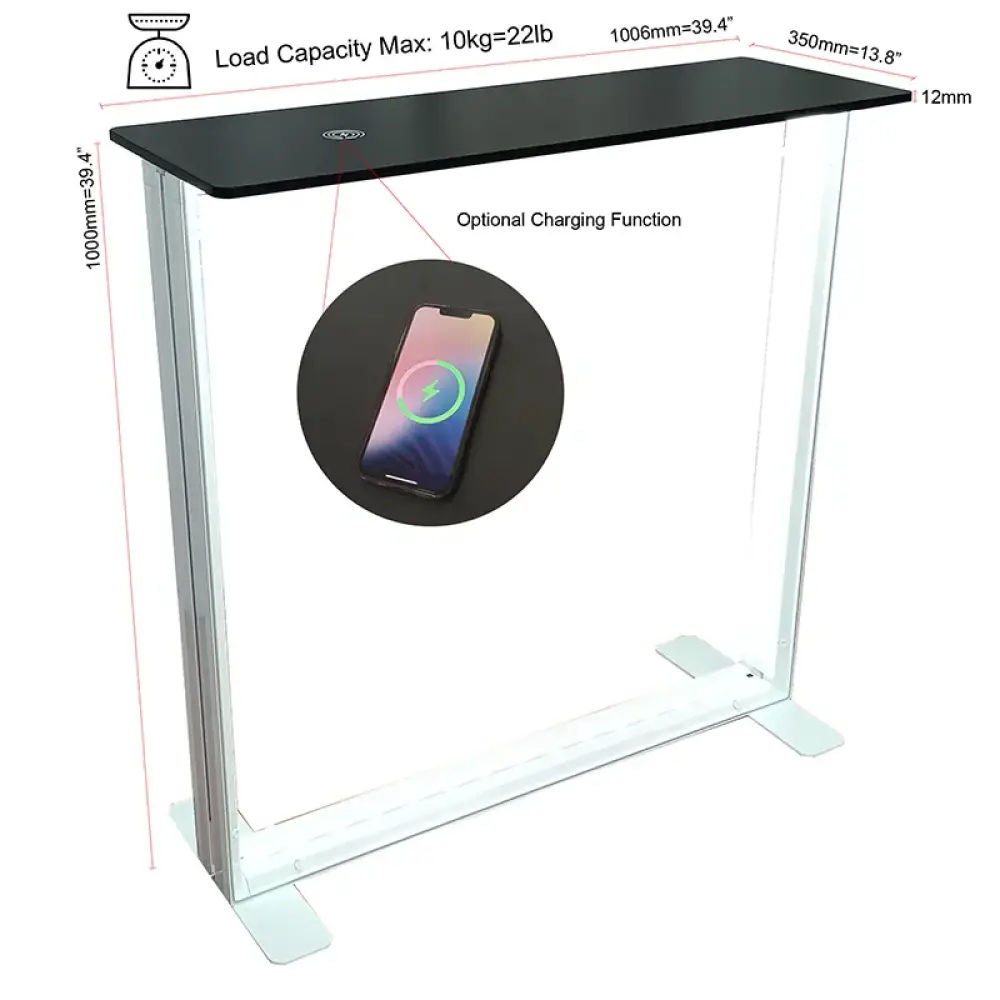 Tool‑free SEG Pro Quick Exhibition Table(PVC Frame)