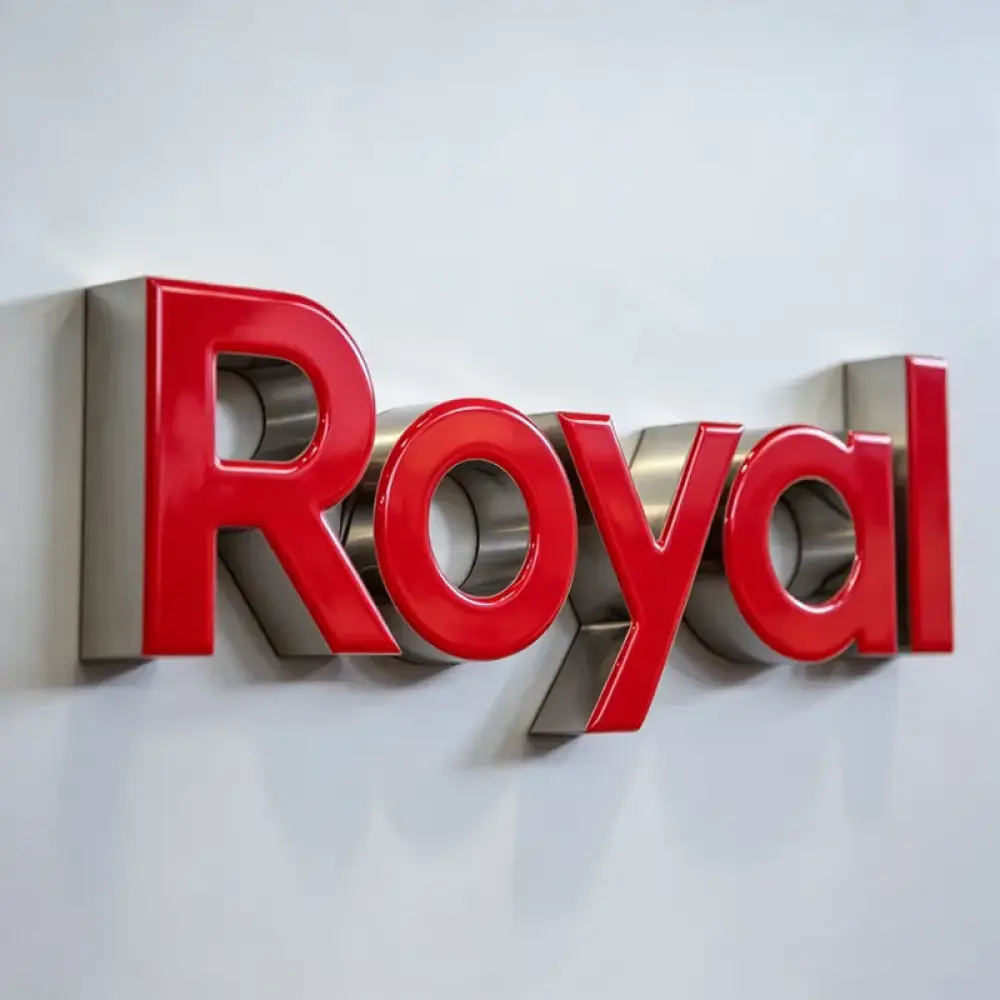 LED Rimless Resin Letters