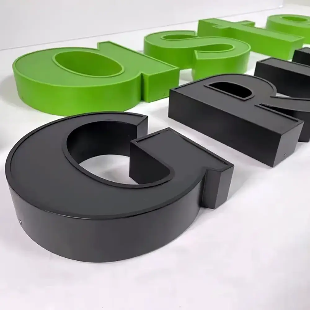 Front Illuminate Channel Letters