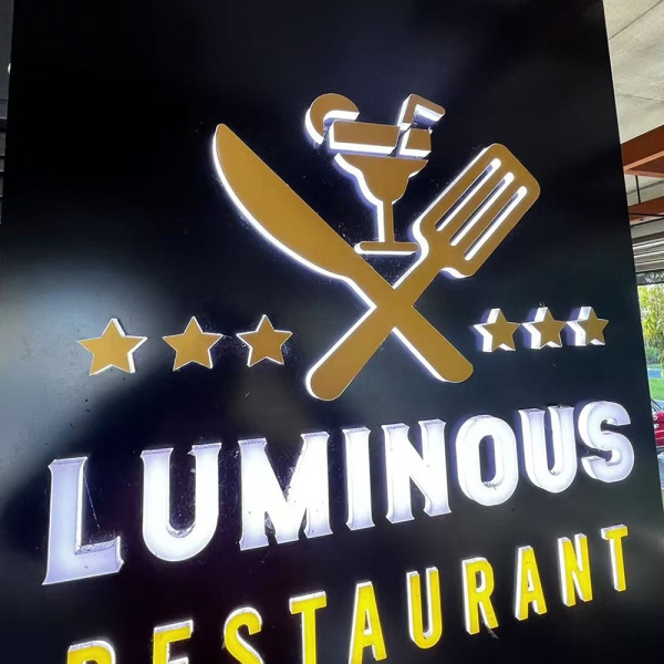 Push Throy Style LED Light Box