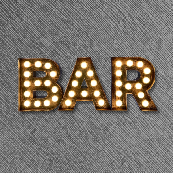 Cartas de marquesina de bombillas LED