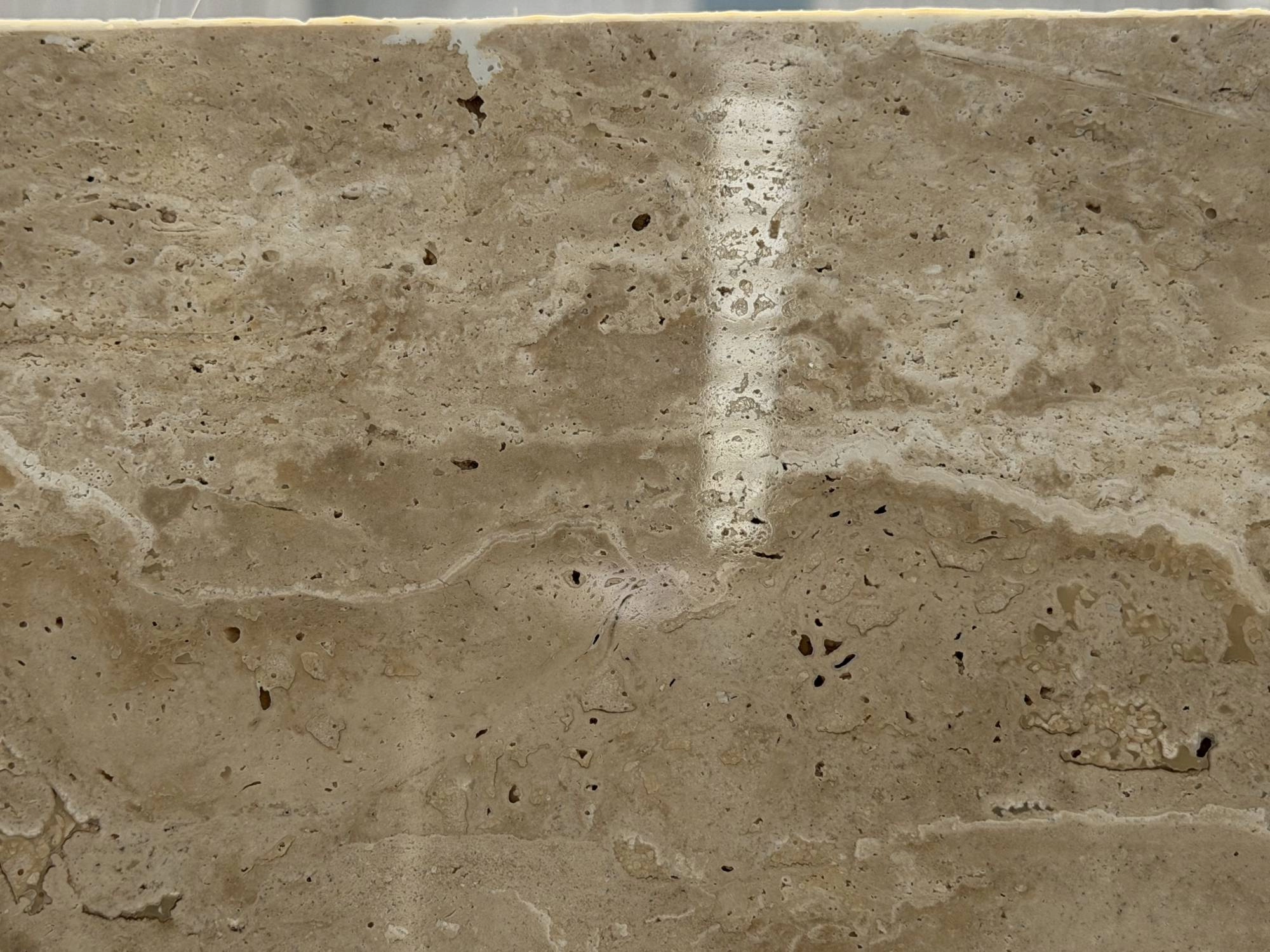 Beige Travertine Slab Wall Cladding, Flooring, Feature Walls, and High-End Interior Natural Stone