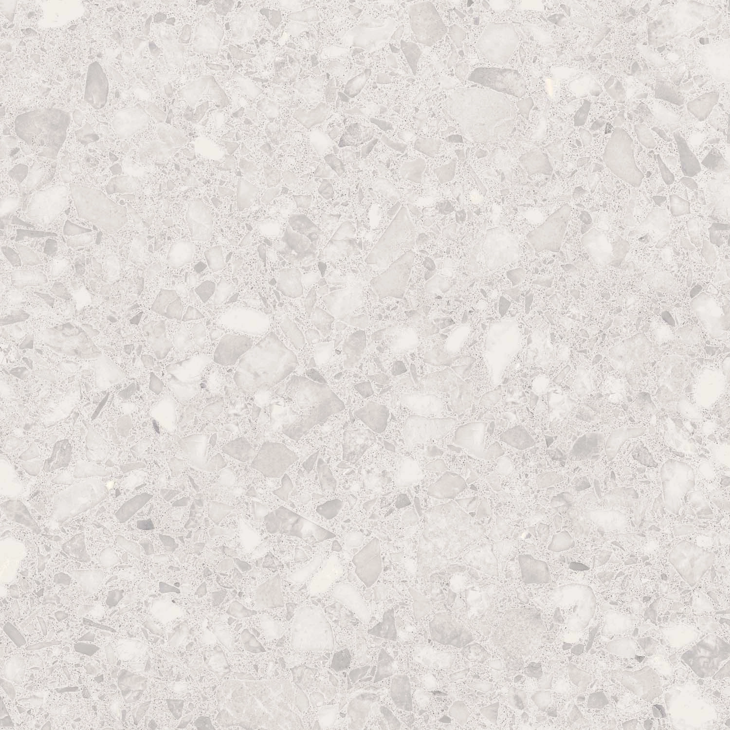 White Terrazzo Effect Matte Rustic Antique Tile for Hotel & Commercial Projects