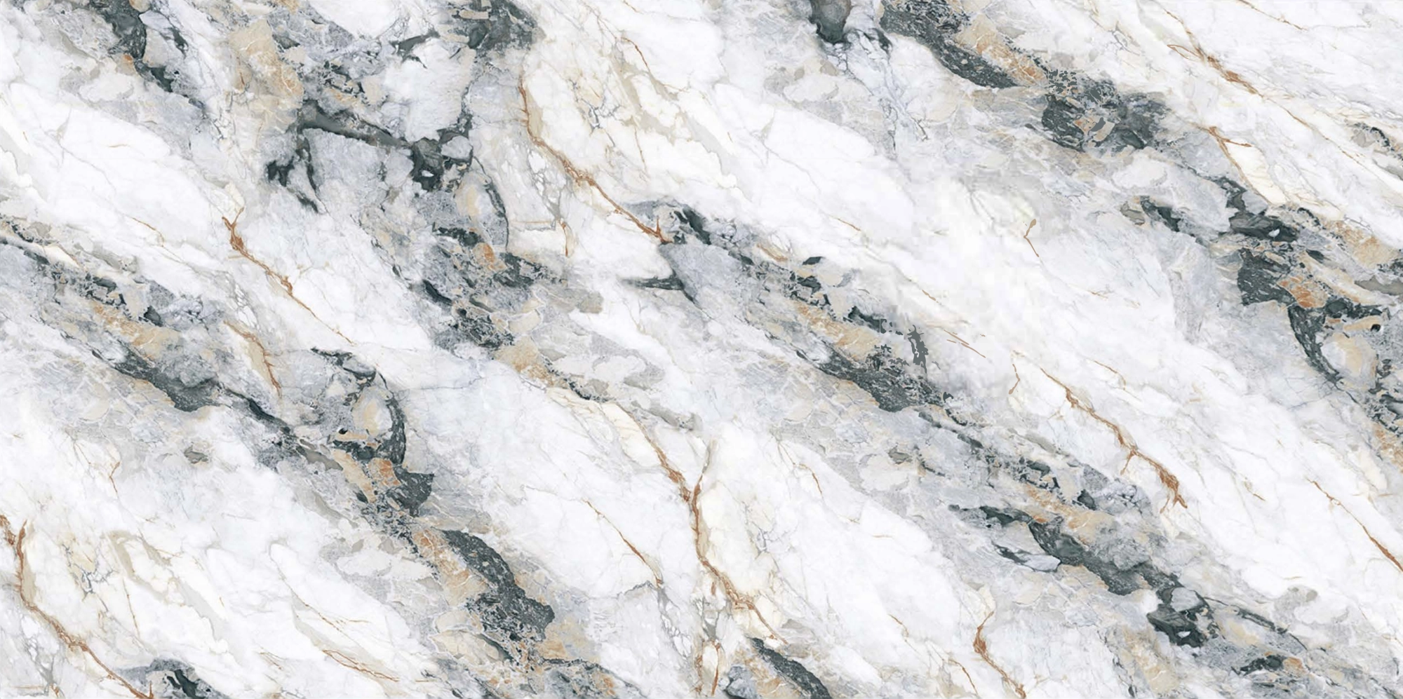 Printed Quartz GSQ 9078 For Kitchen Countertops & Vanity Tops