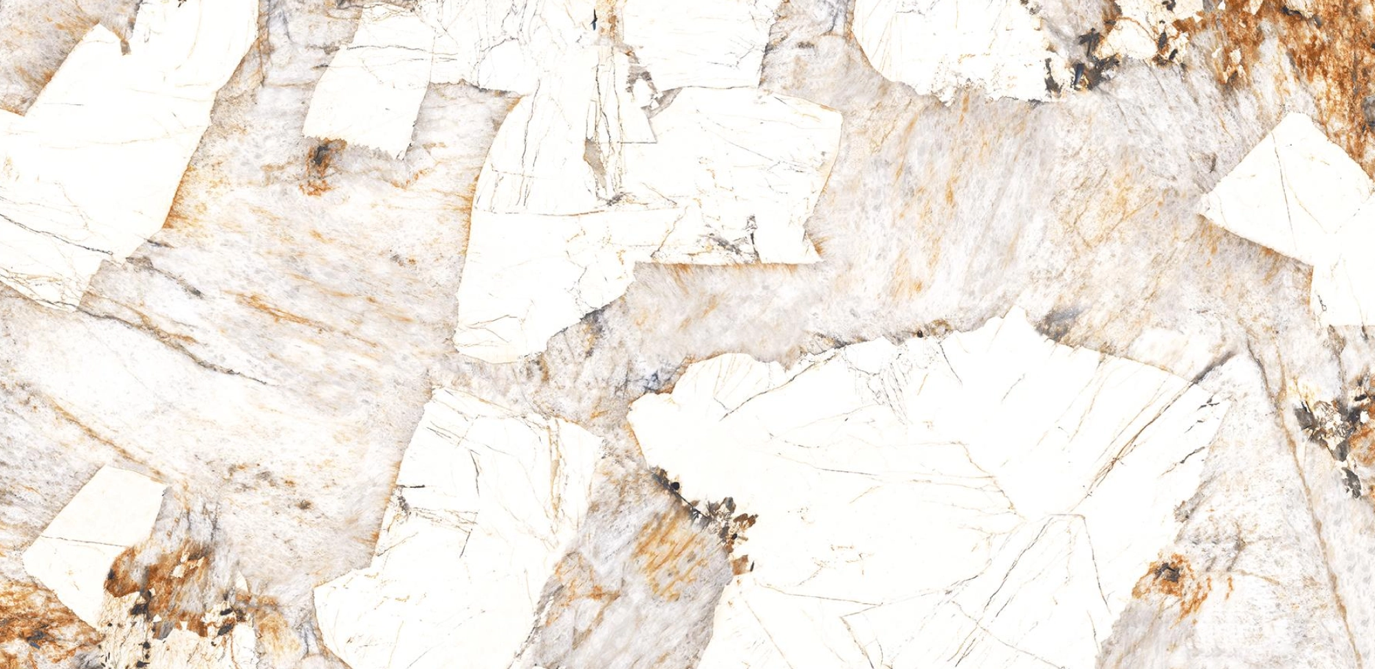 Printed Quartz GSX 101 For Kitchen Countertops & Vanity Tops