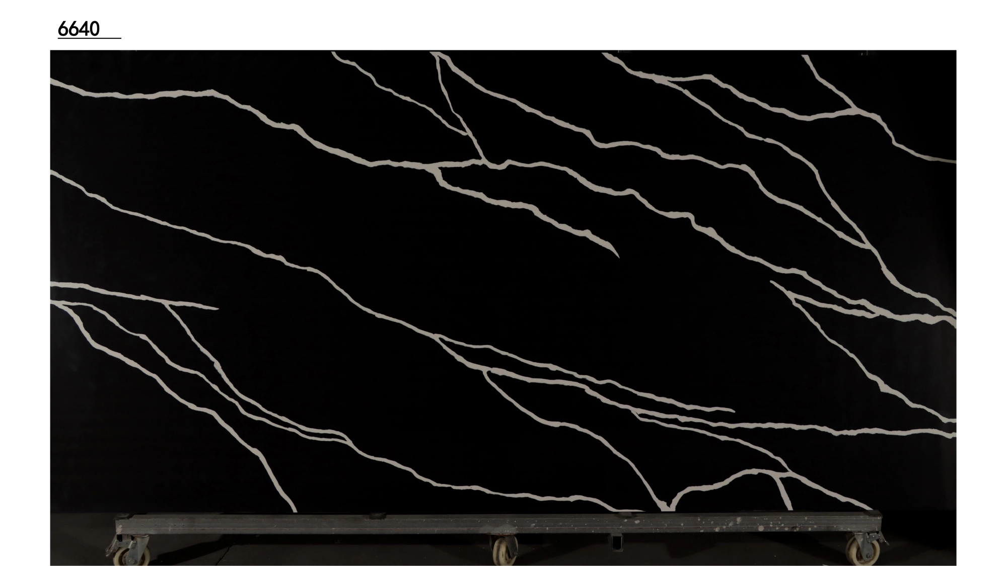 Calacatta Quartz Slab GSQ 6640 for Kitchen Countertops & Vanity Tops