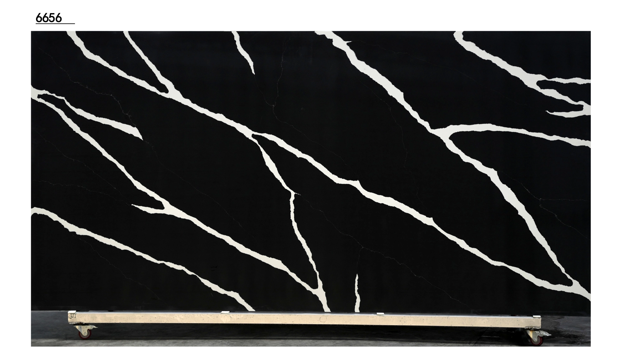 Calacatta Quartz Slab GSQ 6656 for Kitchen Countertops & Vanity Tops