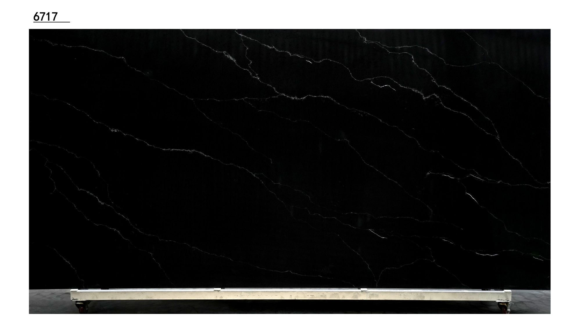 Calacatta Quartz Slab GSQ 6717 for Kitchen Countertops & Vanity Tops