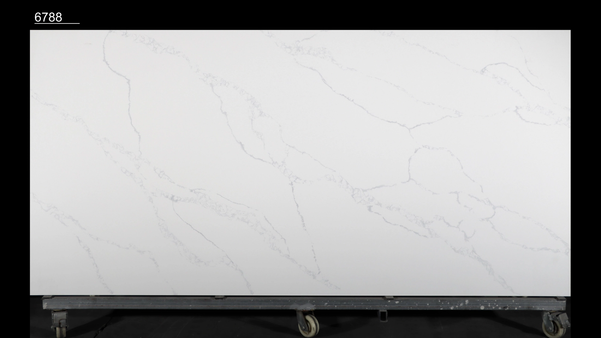 Calacatta Quartz Slab GSQ 6788 for Kitchen Countertops & Vanity Tops