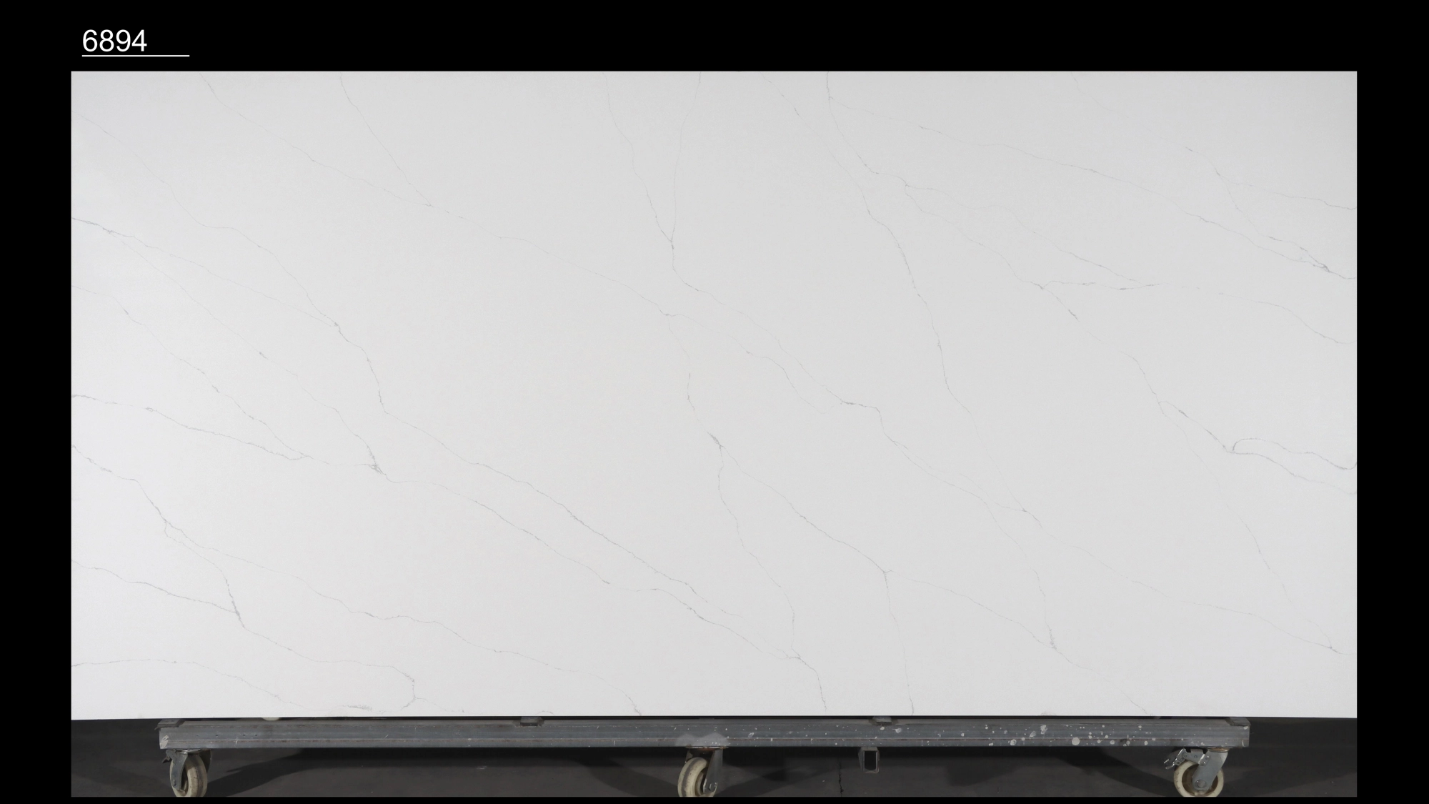 Calacatta Quartz Slab GSQ 6894 for Kitchen Countertops & Vanity Tops