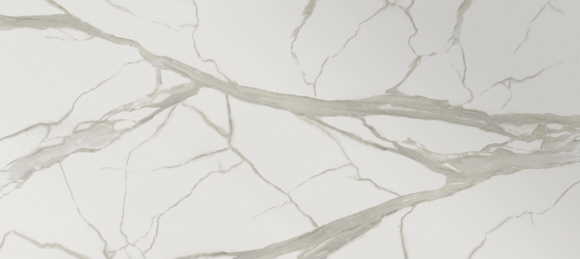 Piedra sinterizada HQD78 Super Snow White para interiores y exteriores.