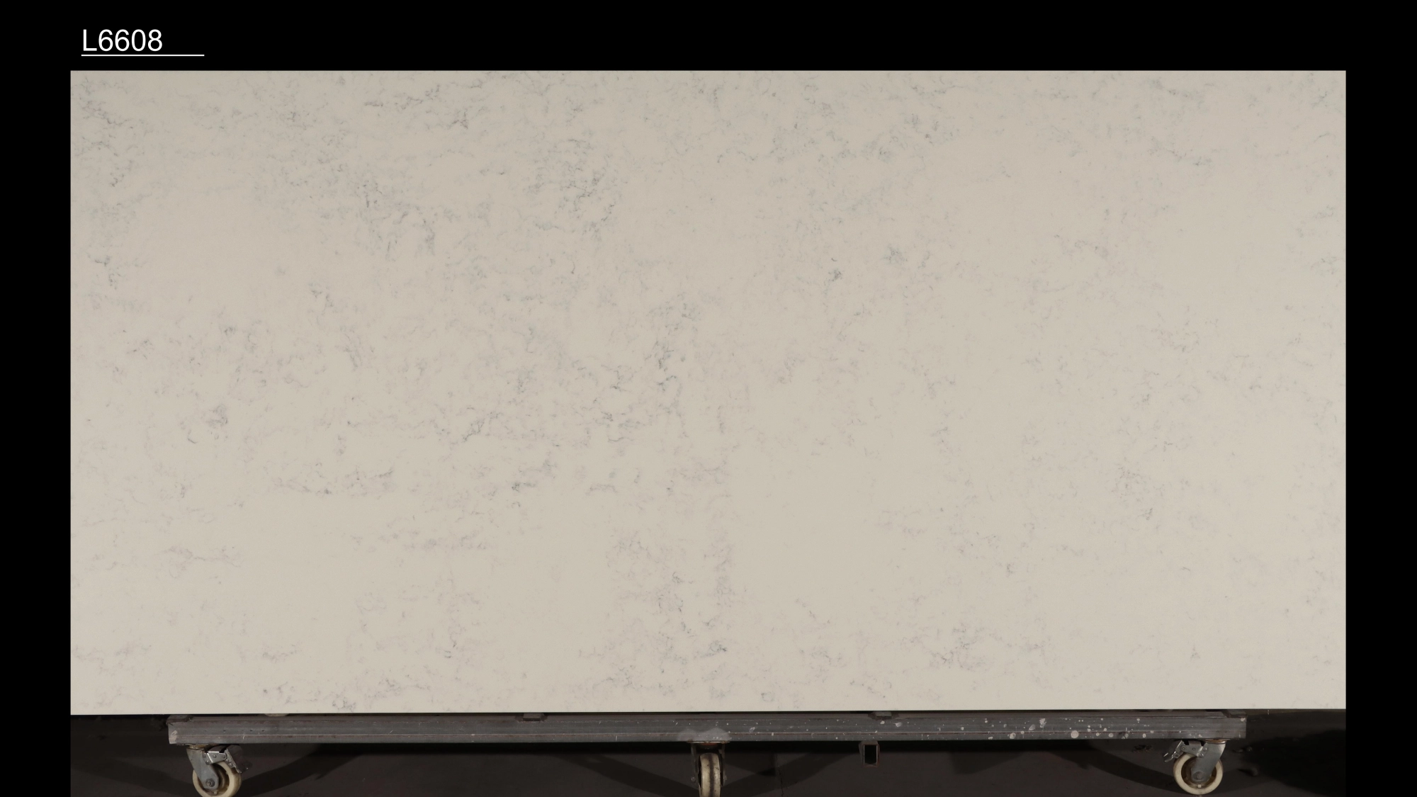 Carrara Quartz Slab GSQ 6608 for Kitchen Countertops & Vanity Tops