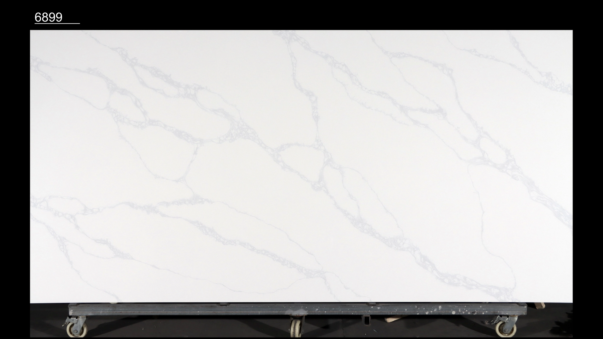 Calacatta Quartz Slab GSQ 6899 for Kitchen Countertops & Vanity Tops