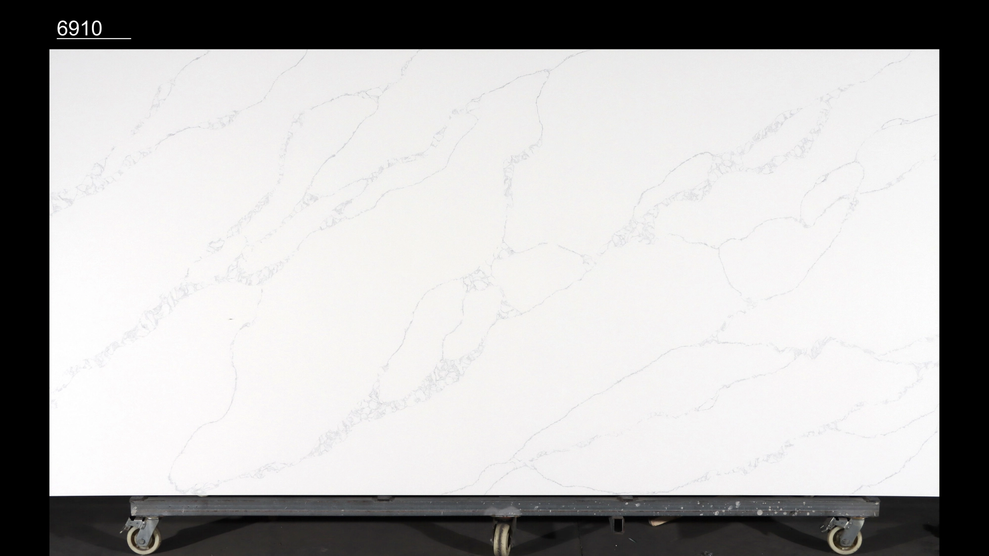 Calacatta Quartz Slab GSQ 6910 for Kitchen Countertops & Vanity Tops