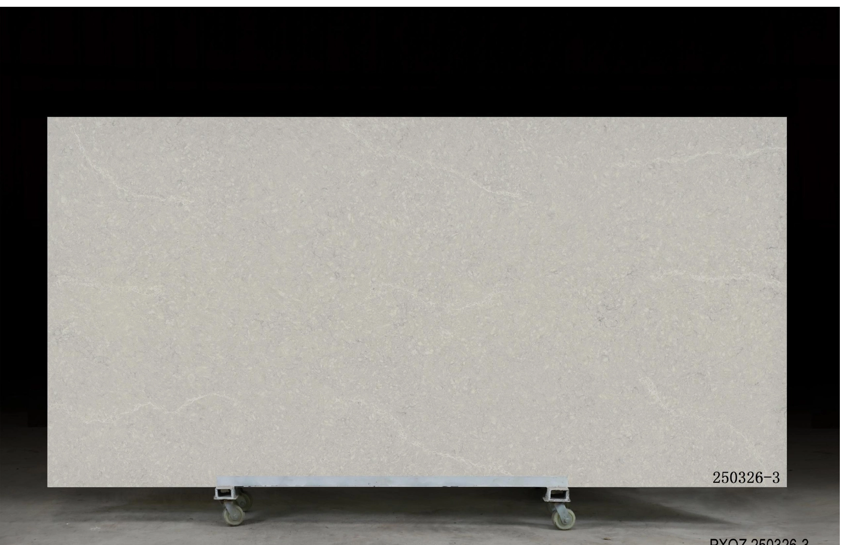 Calacatta Quartz Slab GSX 250326-3 for Kitchen Countertops & Vanity Tops