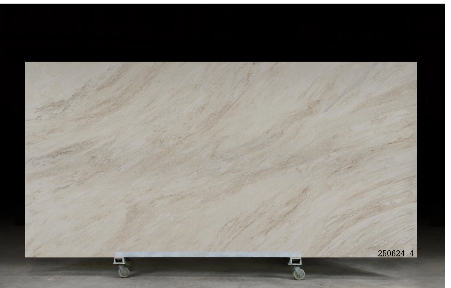 Calacatta Quartz Slab GSX 250624-4 for Kitchen Countertops & Vanity Tops