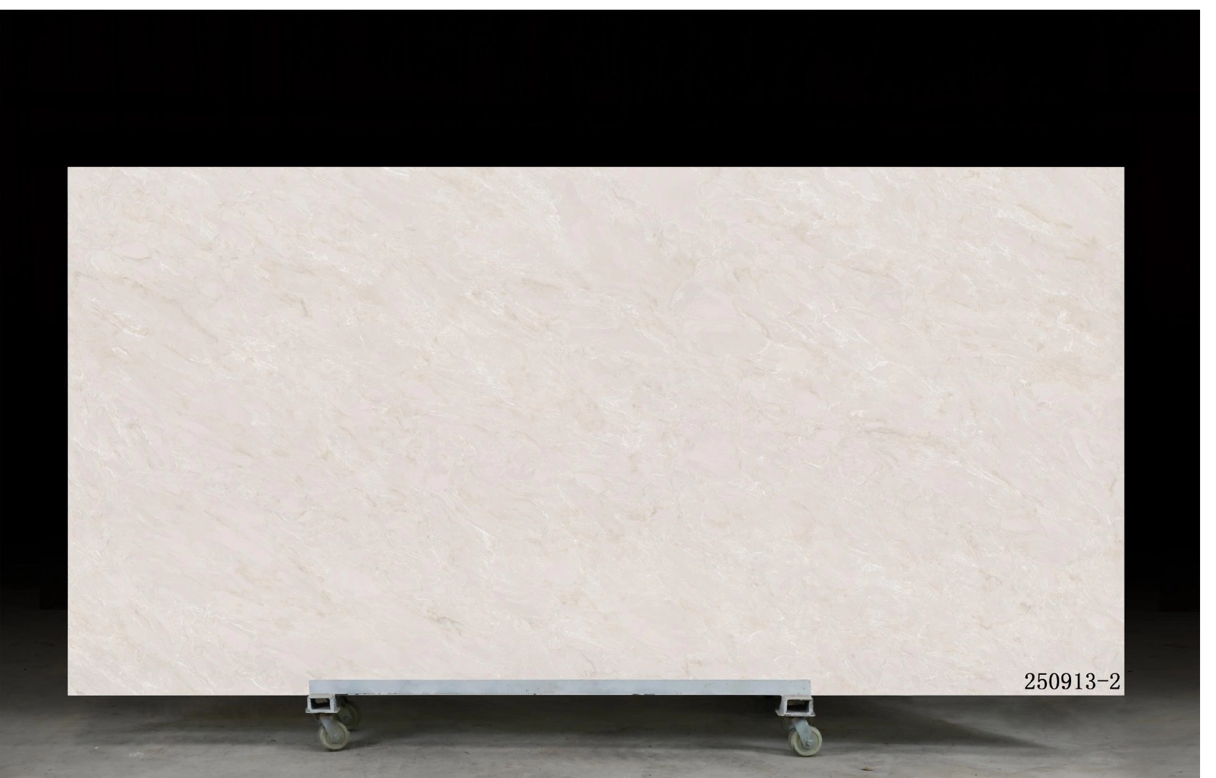 Calacatta Quartz Slab GSX 250913-2 for Kitchen Countertops & Vanity Tops