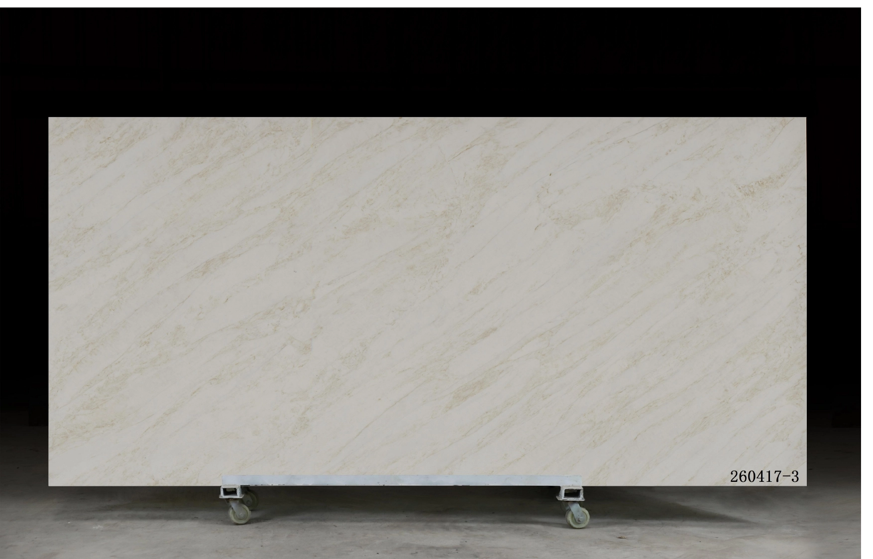 Calacatta Quartz Slab GSX 260417-3 for Kitchen Countertops & Vanity Tops
