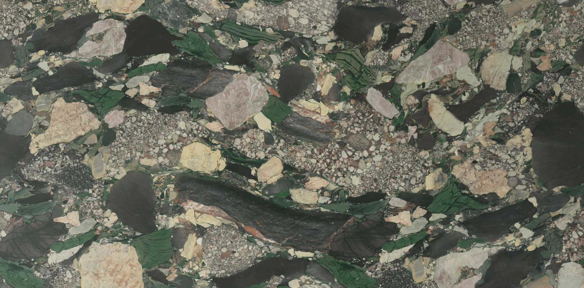 Sintered Stone HQC175 Evergreen Jade For Interior & Exterior