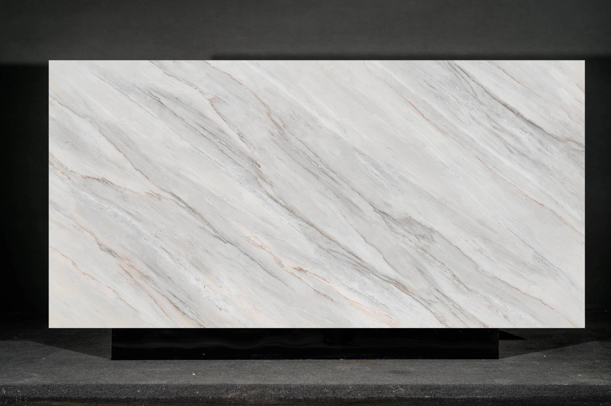 Calacatta Quartz Slab GSX FT21 for Kitchen Countertops & Vanity Tops