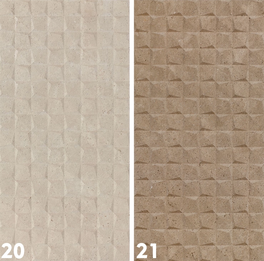 Norway Stone Series 3D Geometric For Outdoor Paving, Wall Cladding Ceramic Tile