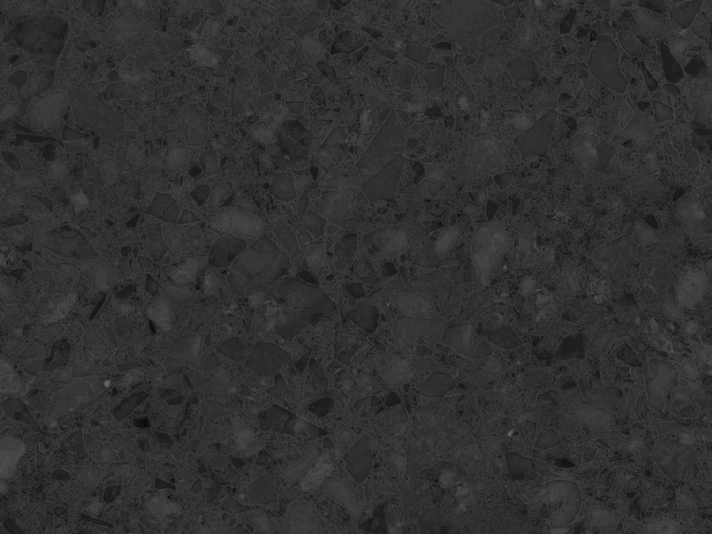 Dark Grey Terrazzo Matte Rustic Tile for Industrial Hotel & Commercial Project