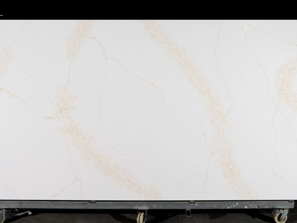 Calacatta Quartz Slab GSQ 6724 for Kitchen Countertops & Vanity Tops